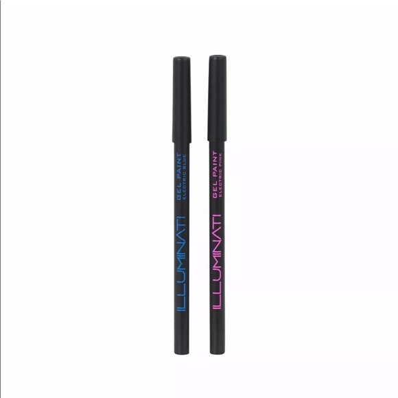 ILLUMINATI GEL PAINT ELECTRIC PINK & BLUE DUO - Picture 1 of 2